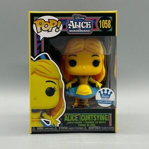 Funko Pop! #1058 Alice In Wonderland Blacklight Exclusive w/ Protector *Vaulted*